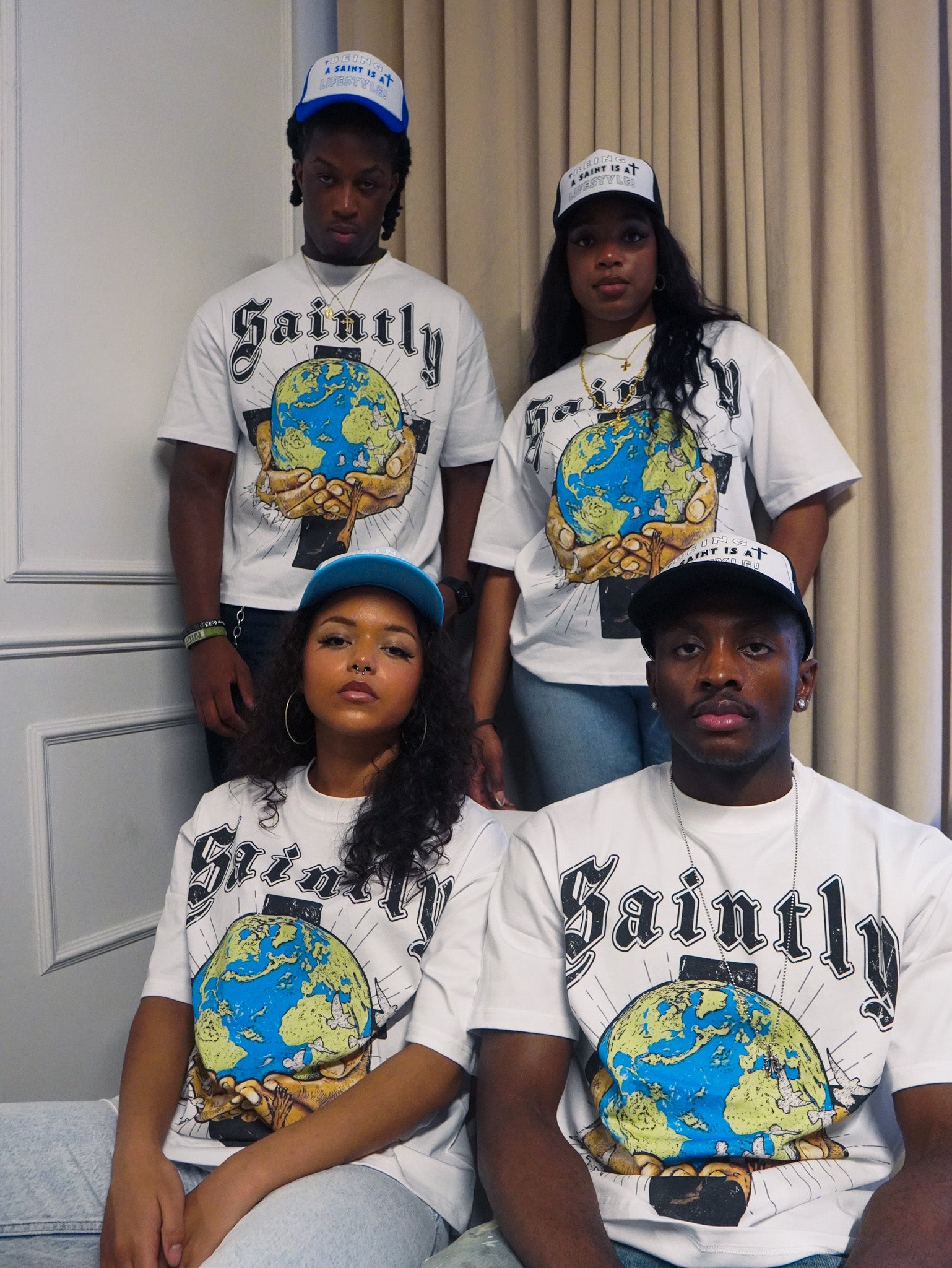 Gain The World Tee - White