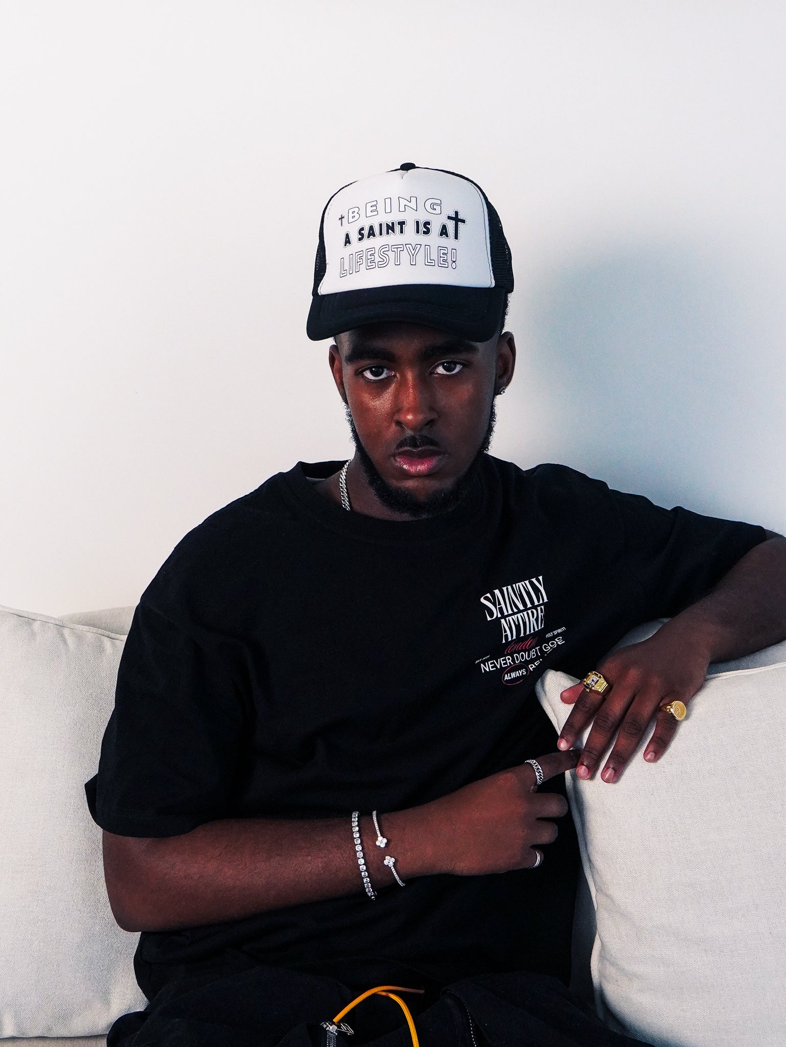Lifestyle Trucker Hat - Black