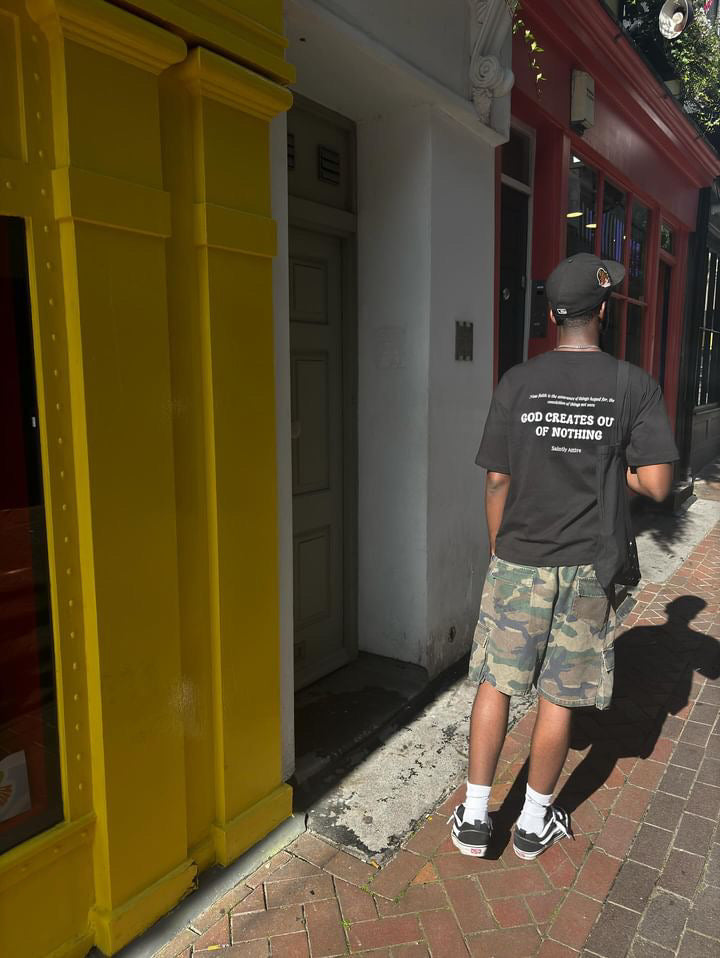 God Creates Tee - Oversized