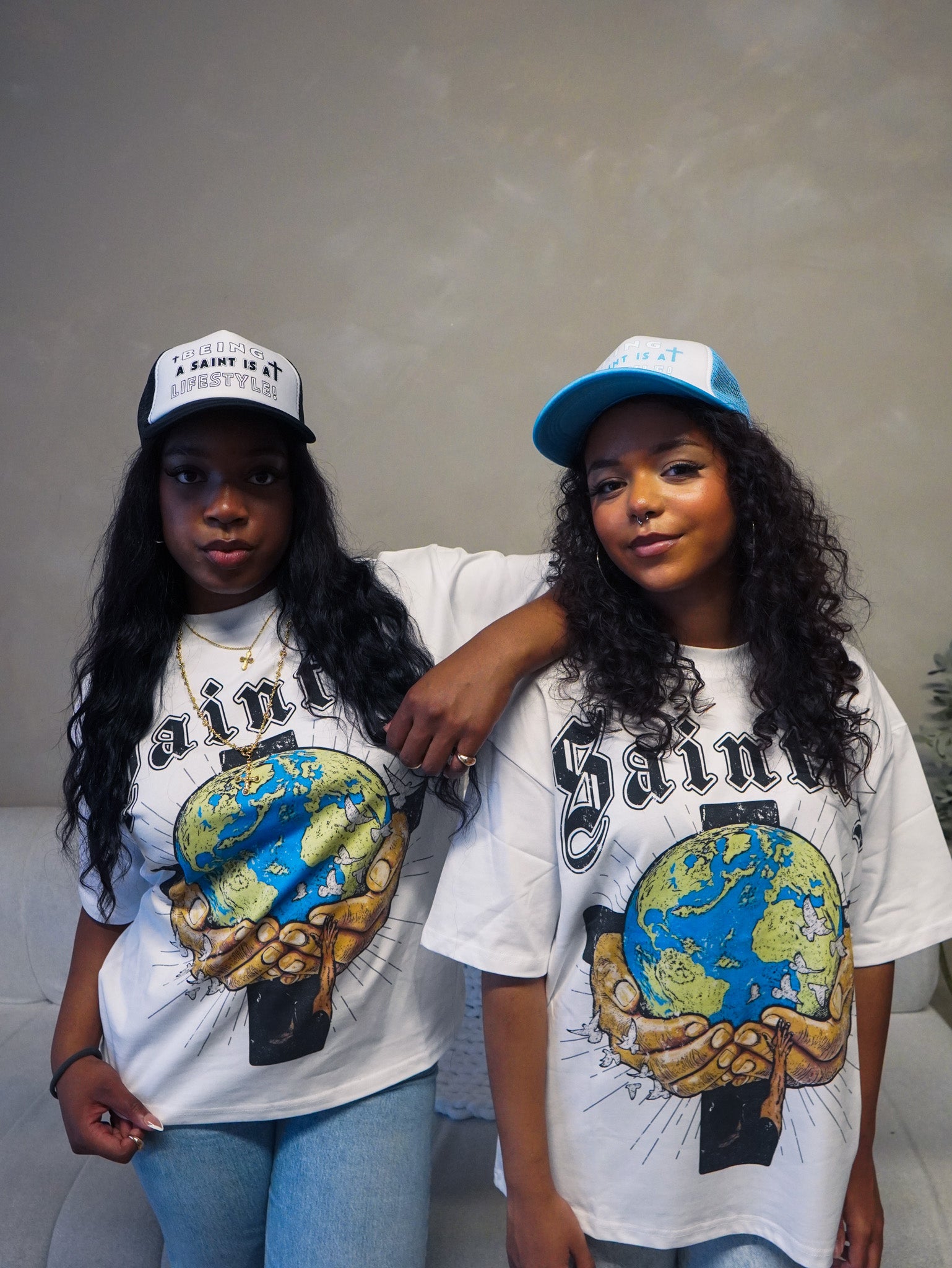Gain The World Tee - White
