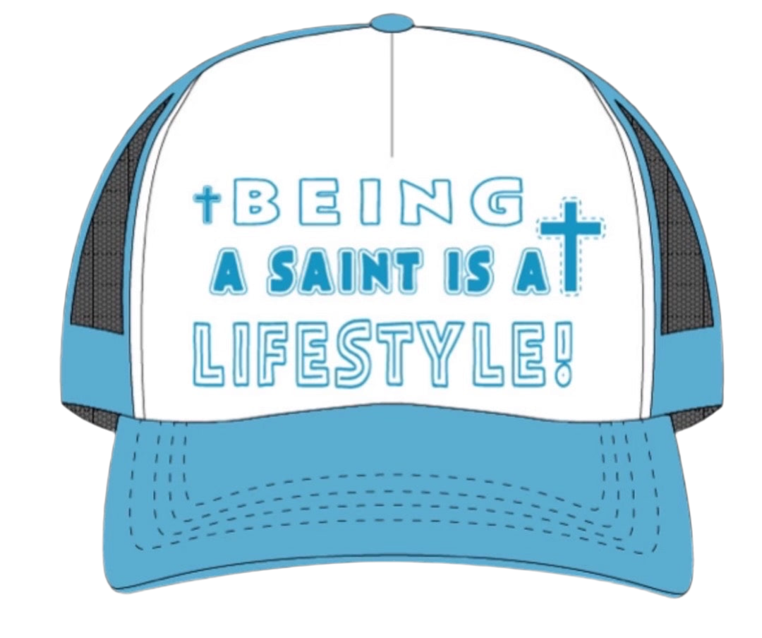 Lifestyle Trucker Hat - Baby Blue