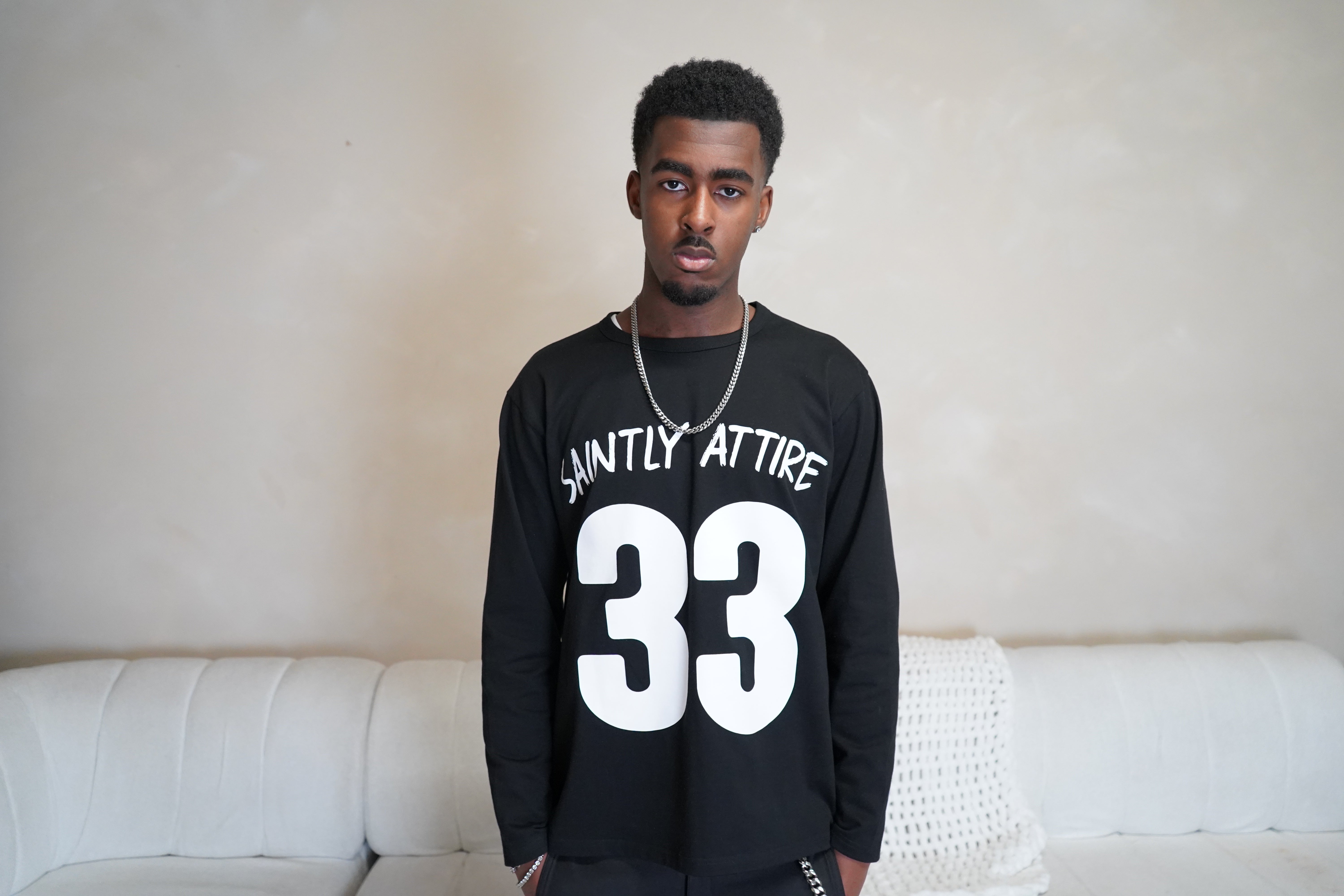 33 Long sleeve - Black